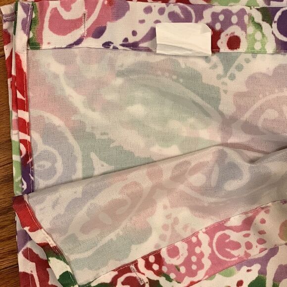 Bright and beautiful multicolor shower curtain EUC - Picture 2 of 5